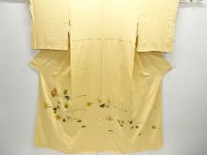 作家物　薔薇模様訪問着